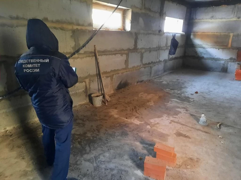 Подвал дома, в котором проводились несанкционированные работы. Фото: СКР по Челябинской области