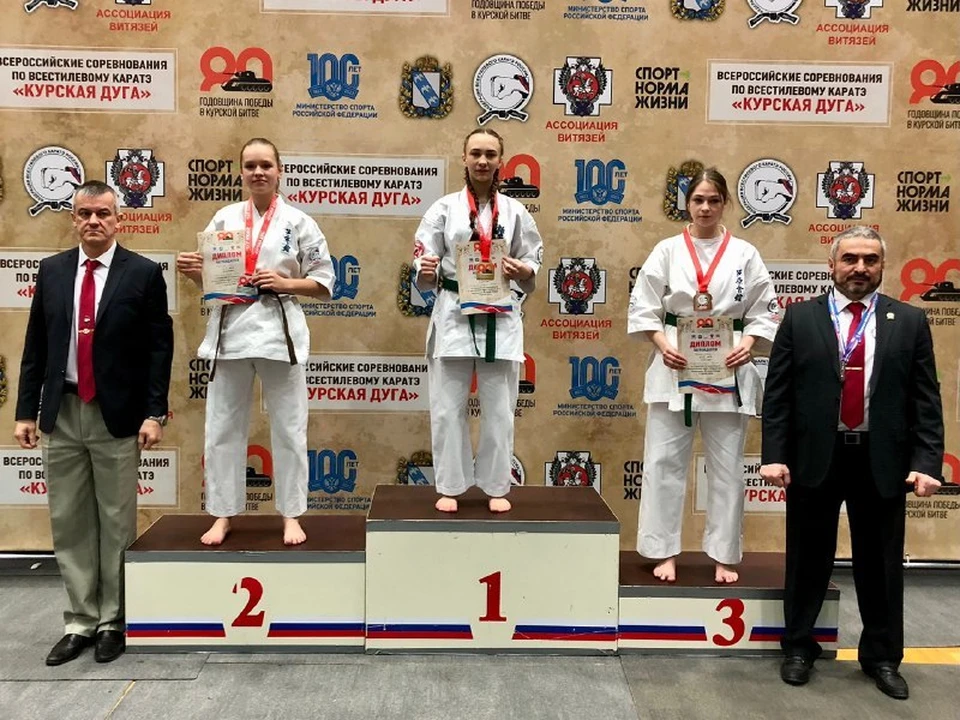 Воронежские девушки завоевали на турнире пять медалей.
