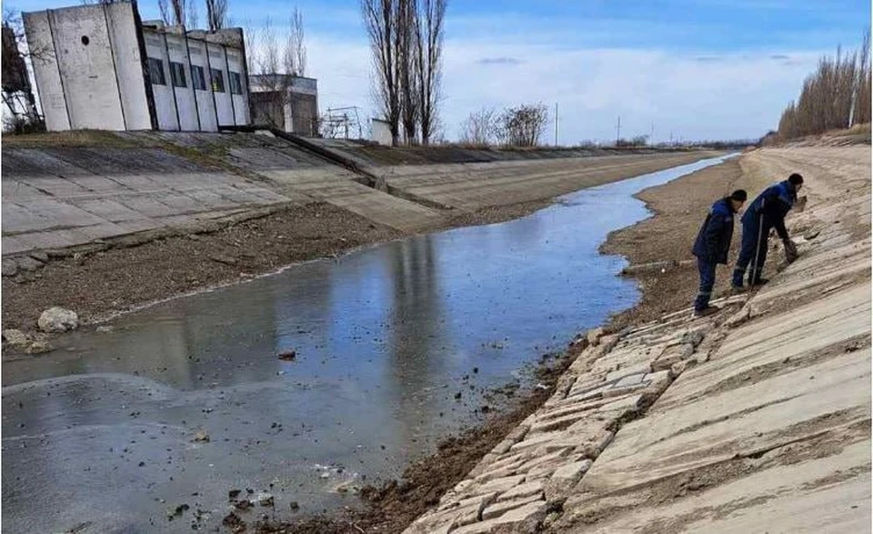 Через северо крымский канал