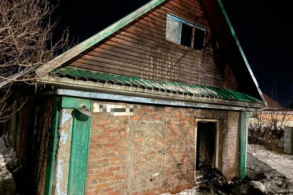 Пожар в Рубцовске 26 января 2023, в котором погибли трое человек