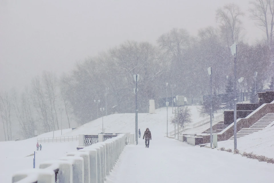 Самару занесло снегом 30 января 2023