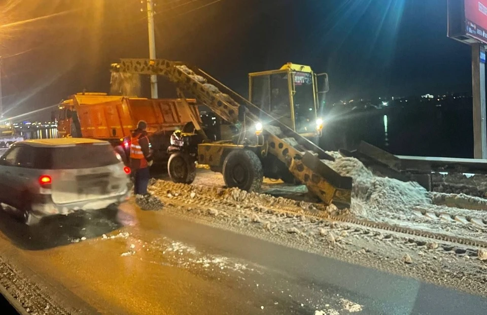 За выходные с улиц Иркутска вывезли свыше 5 тысяч тонн снега