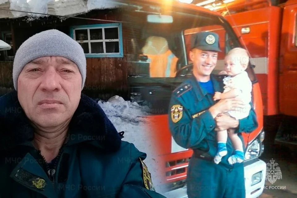 Бабушка спаслась благодаря ветерану МЧС России. Фото: ГУ МЧС России по НСО