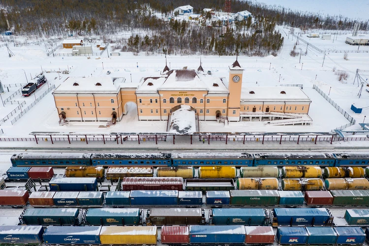 Из-за аномальных морозов на железнодорожной станции в Якутии случился грузовой коллапс