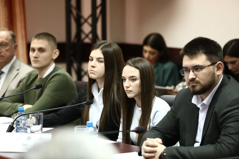 Вениамин Кондратьев встретился с молодыми инноваторами Кубани. Фото: пресс-службы администрации Краснодарского края