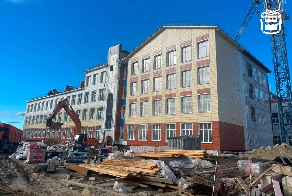 Самая большая благовещенская школа откроется уже в грядущем учебном году. Фото: Правительство Амурской области