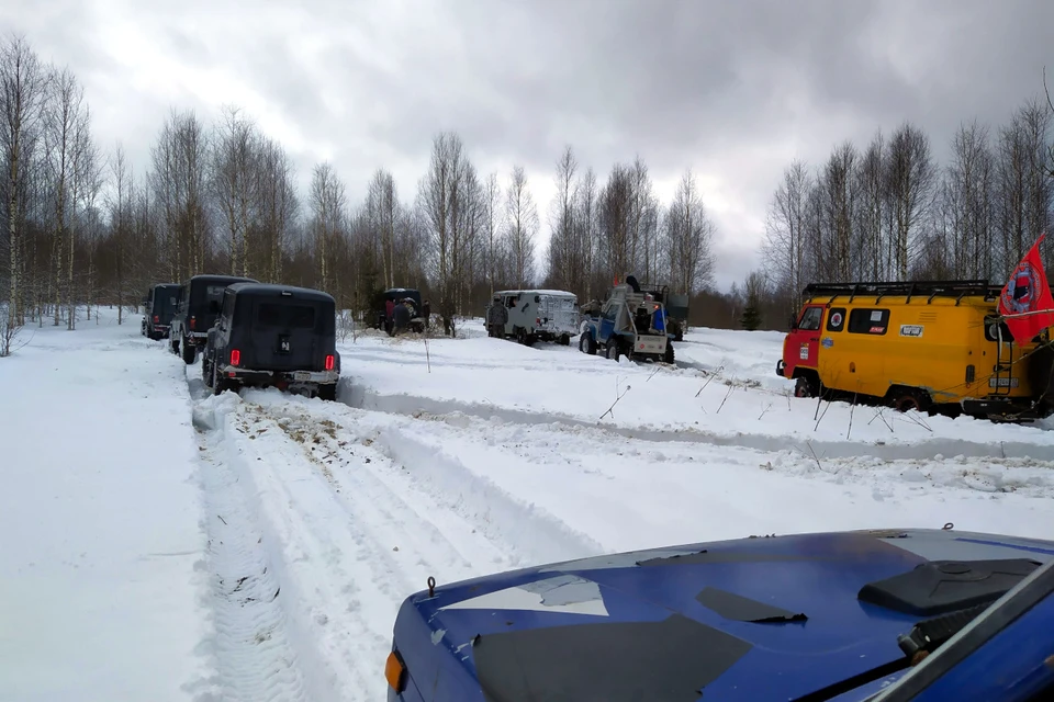 Фото Александра Колосова с предыдущего пробега.