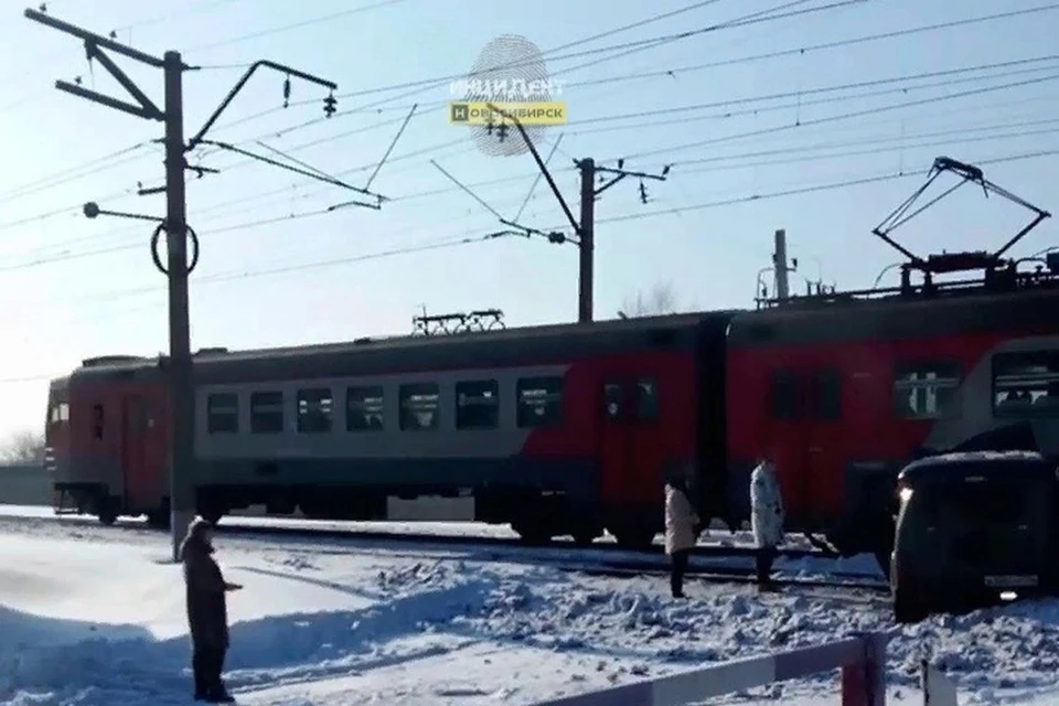 ДТП произошло в Первомайском районе. Фото: "Инцидент Новосибирск"