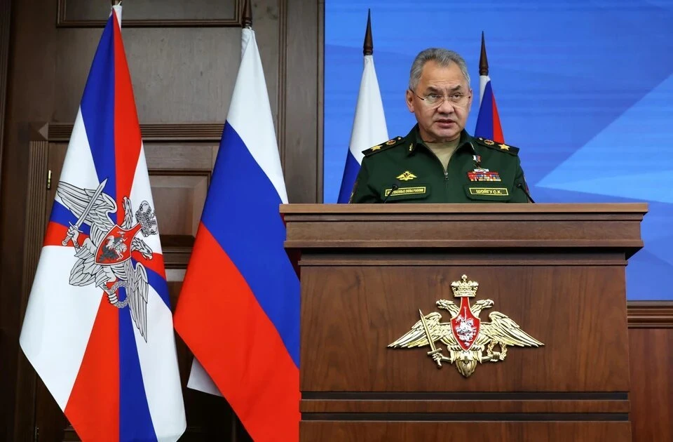 Шойгу заявил, что ВСУ потеряли 6,5 тысяч военных в январе 2023 года
