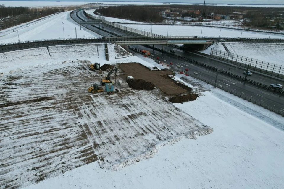 В Кронштадте стартовала масштабная реконструкция развязки с КАД - KP.RU