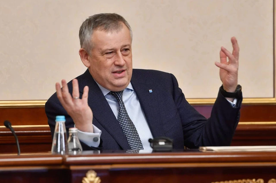 Губернатор Александр Дрозденко объявил о старте Года Команды Знаний. Фото: пресс-служба администрации Ленинградской области.