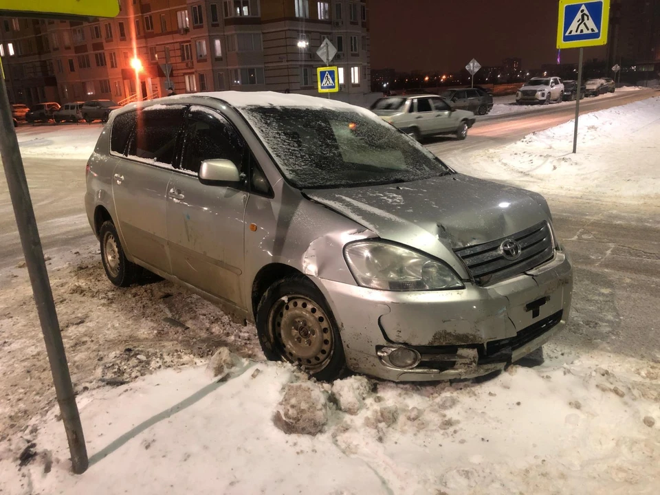 В больнице оказалась пассажирка иномарки