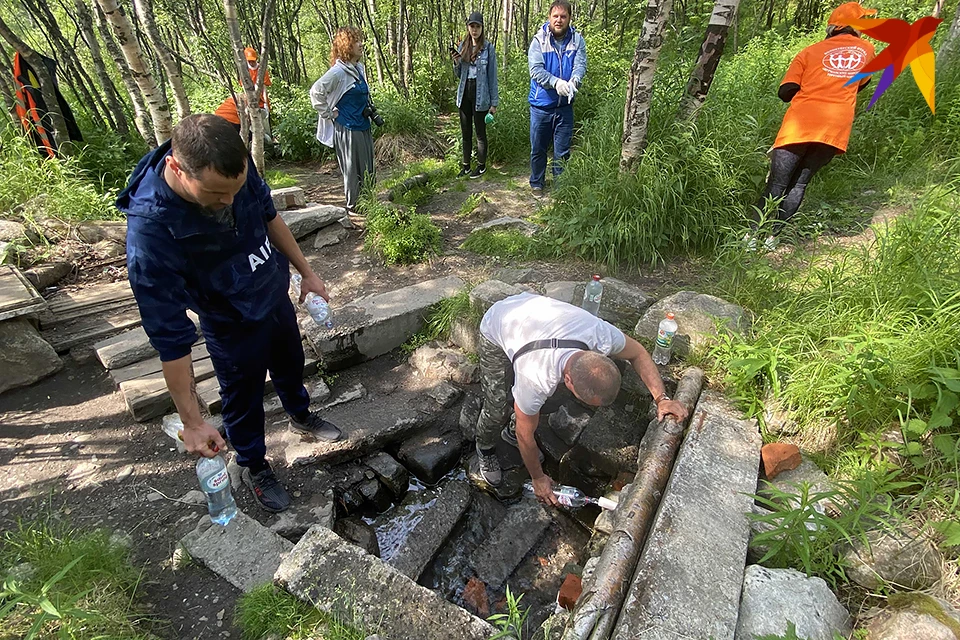 Молодые ученые Кольского научного центра исследовали 24 родника Мурманской области, откуда люди активно набирают воду для питья.