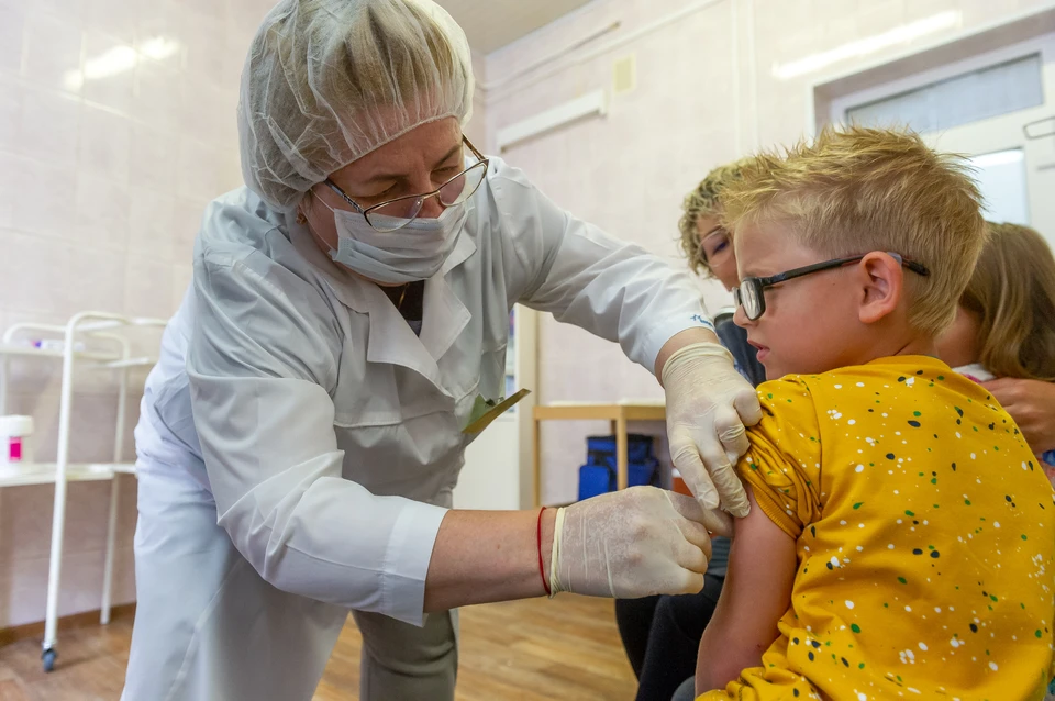 99% детей в Петербурге вакцинировались от кори