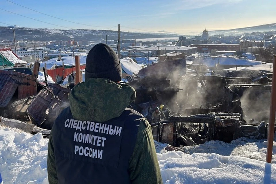 Мужчина погиб в пожаре в Магадане Фото: СУ СК России по Магаданской области
