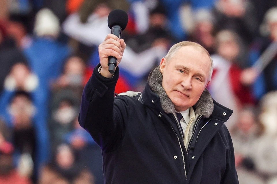 Путин: Весь наш народ является защитником Отечества Фото: кадр из видео