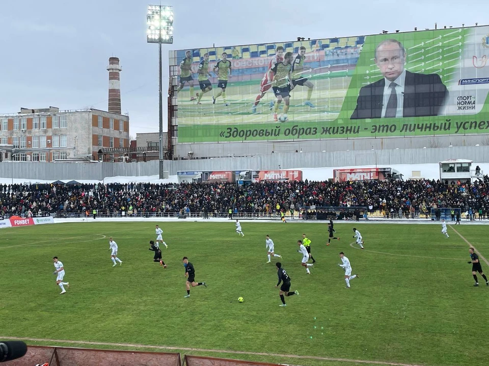 На матче «Волга» — «Зенит» без скандалов не обошлось