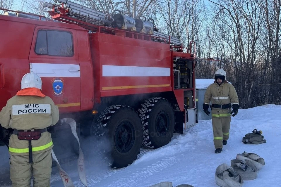 Температура воздуха в день испытаний составляла -45 градусов по Цельсию.