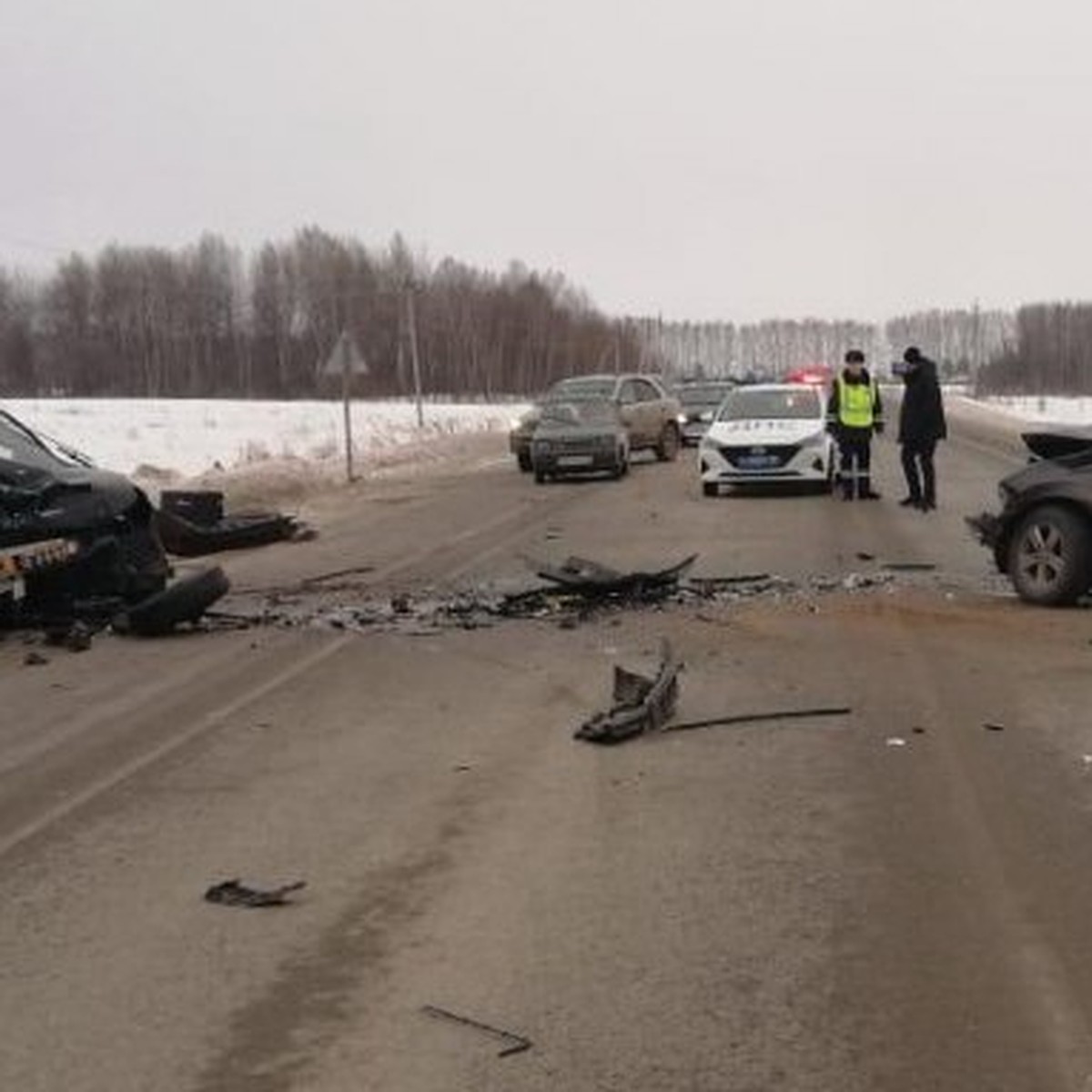 В Томской области за последнюю неделю февраля в авариях пострадало 7  человек и 1 погиб - KP.RU