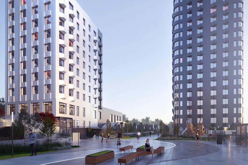 В первом корпусе нового жилого комплекса "ДОМ на Востоке" будет 172 квартиры и 94 машино-места. Фото: пресс-служба ДОМ.РФ;