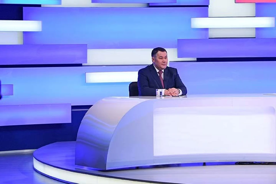 Игорь Руденя выступит в прямом эфире