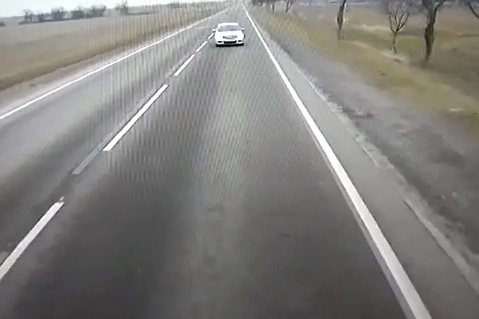 Момент ДТП попал на видео Фото: скриншот