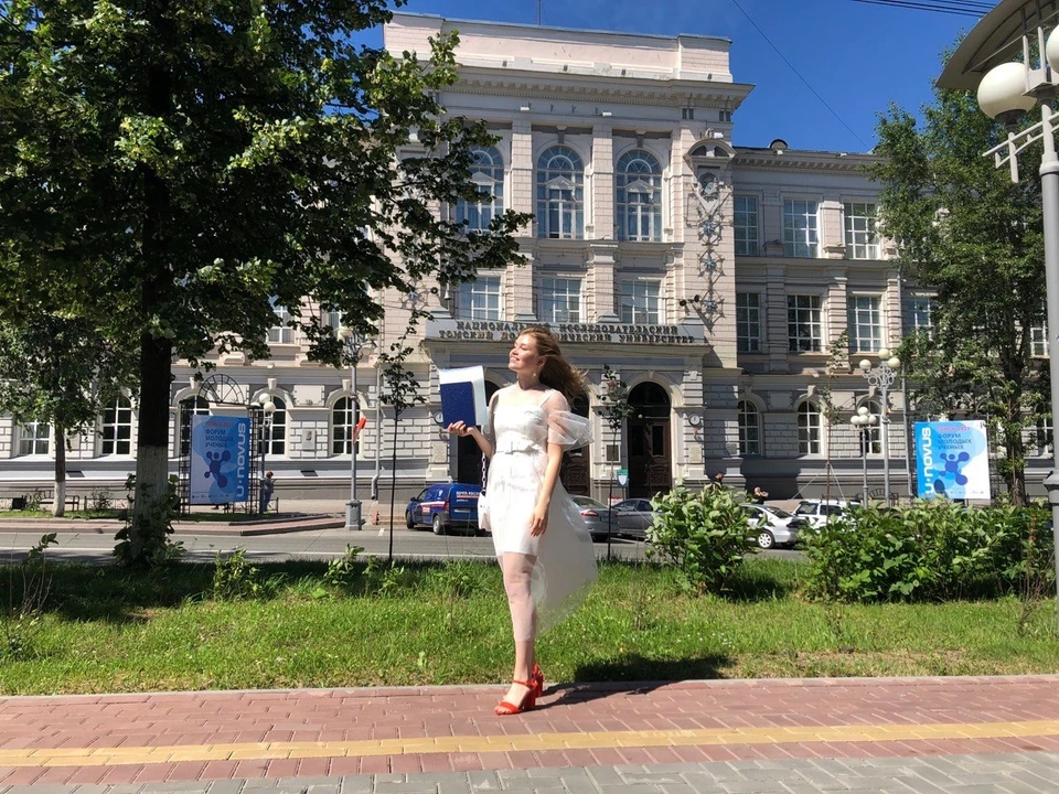 Арина Гумовская приехала учиться в Томск из Караганды. Фото: предоставлено героем публикации.