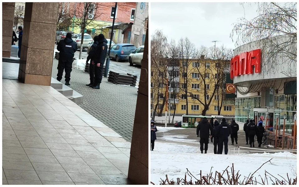 У торговых центров Рязани 3 марта заметили усиленные полицейские патрули.