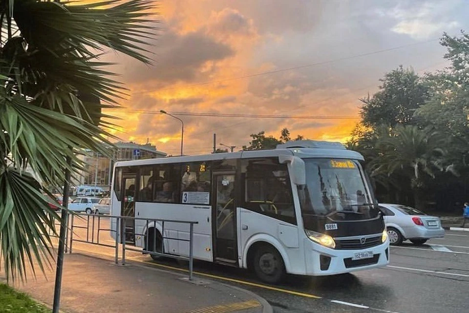 Теперь автобус будет осуществлять движение без заезда на остановку «Старая Мацеста»