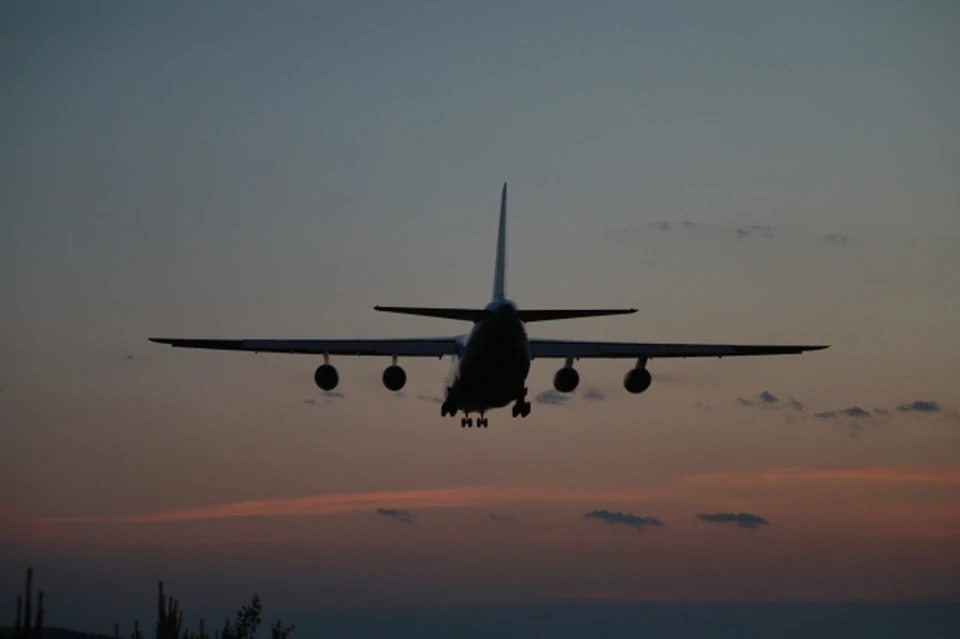 В Новосибирском аэропорту «Толмачево» экстренно приземлился военный самолет Ан-124 «Руслан».