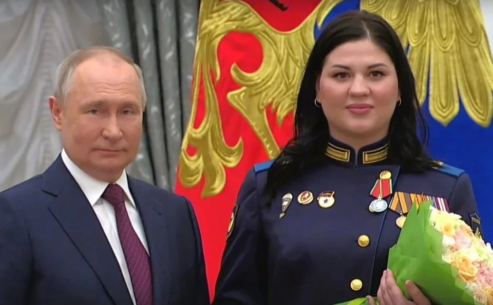 Президент РФ наградил военную медсестру из Тулы Кристину Ким