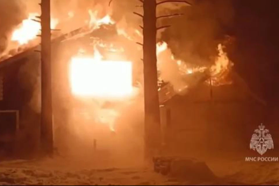 Утром 11 марта вспыхнуло три пожара в Иркутской области.