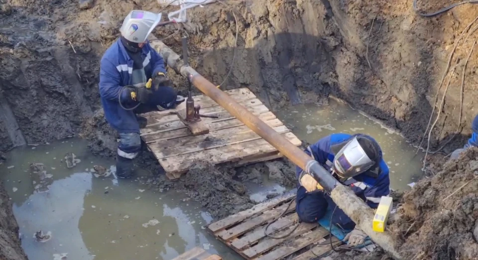 Работы велись без согласования с газовиками. (Фото: скриншот с видео)