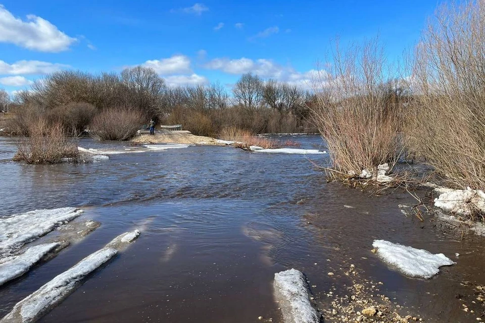 Губернатор Липецкой области ввел режим повышенной готовности из-за весеннего паводка