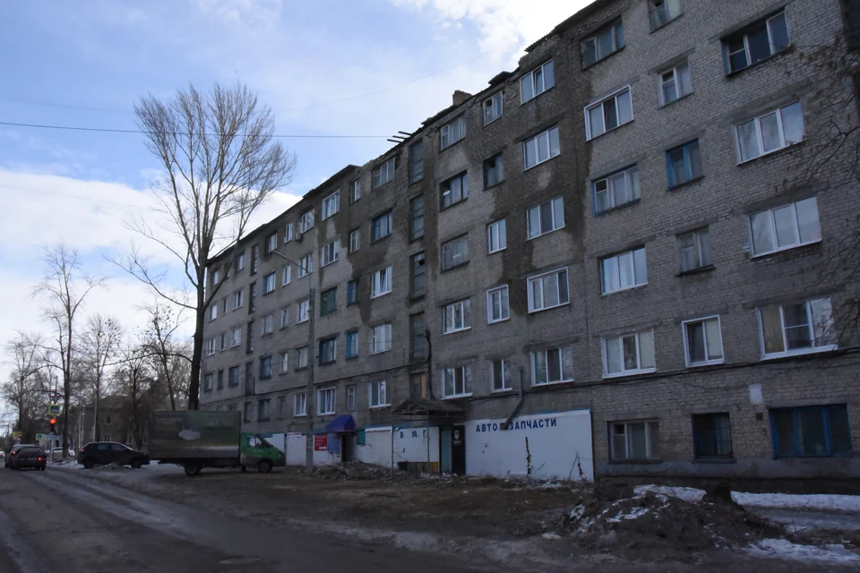 На севере Ульяновска разрушается пятиэтажка