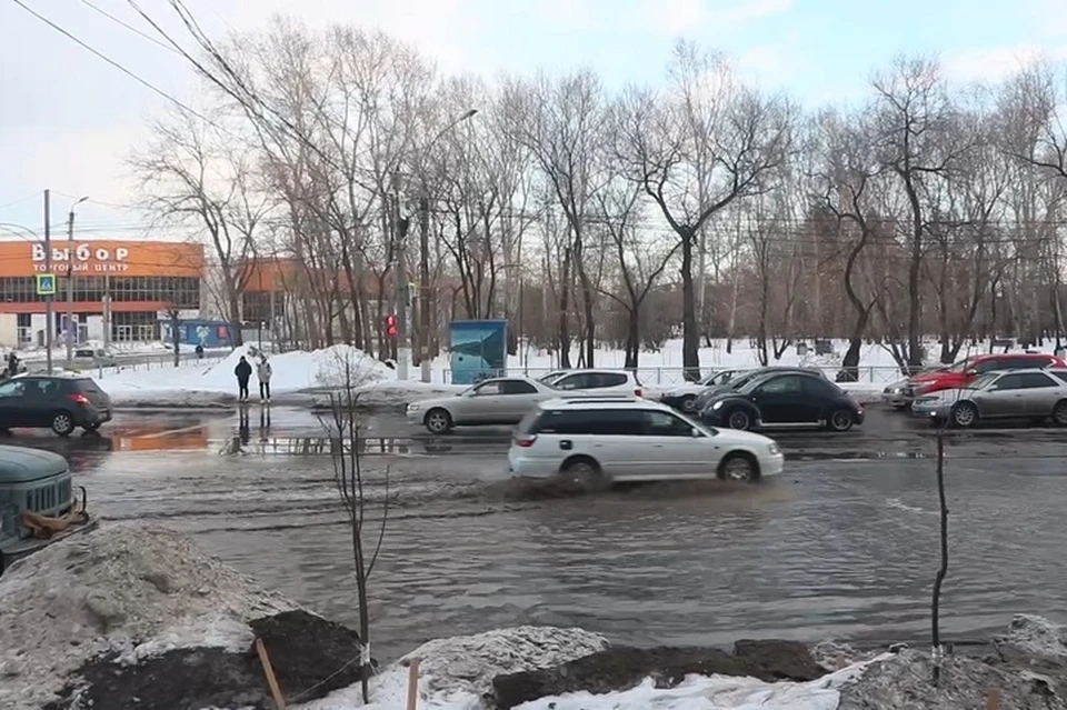 Дорог, кроме затопленных, не остается Фото: скриншот из видео