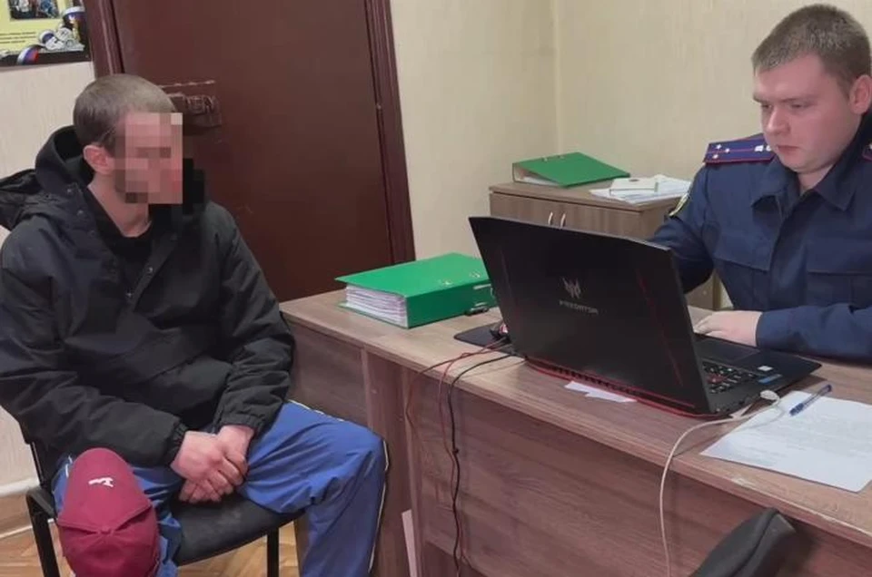 Подозреваемые задержан. Фото: скриншот из видео Следкома по Крыму и Севастополю