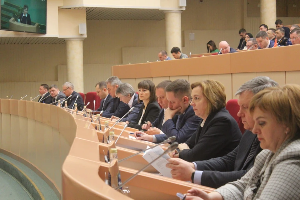 Заседание саратовской облдумы 22 марта