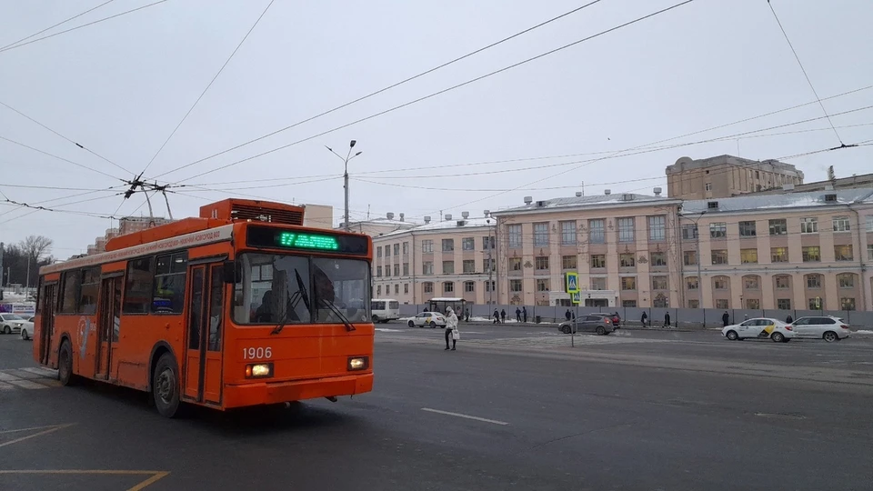 Троллейбус №13 в Нижнем Новгороде временно отменят с 28 марта.