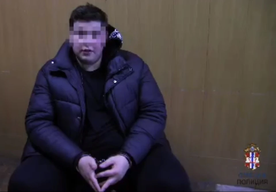 ФОто: стоп-кадр видео УМВД России по Омской области