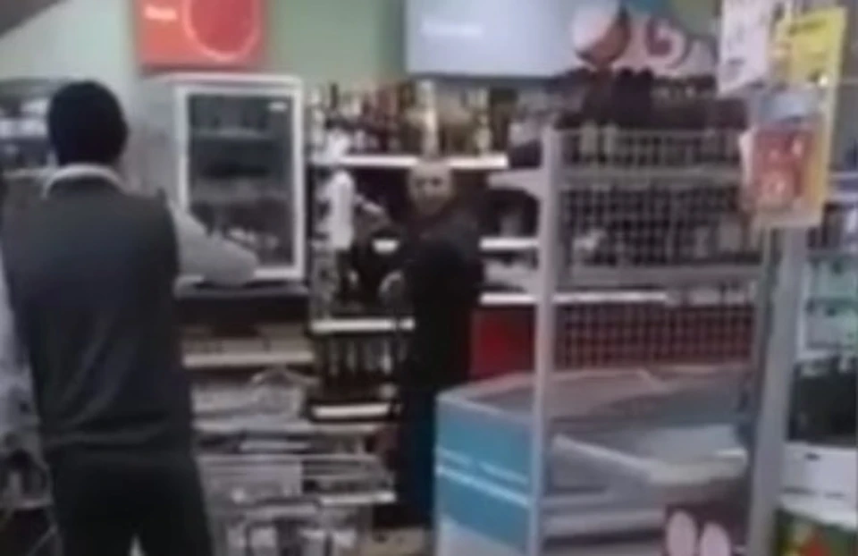 Происшествие попало на камеру