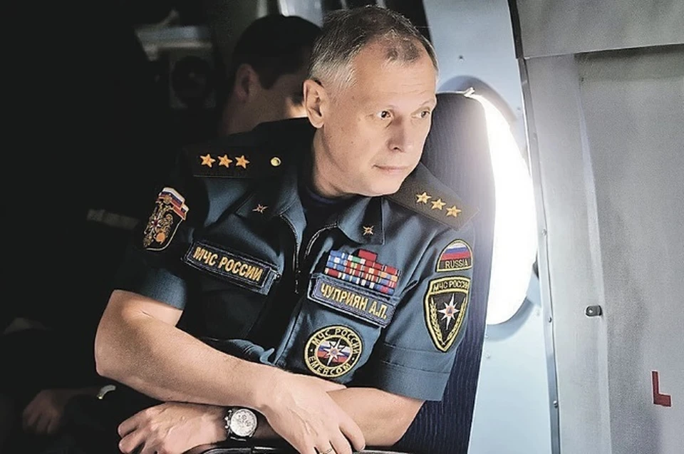 Александр Чуприян освобожден от должности первого заместителя главы МЧС Фото: Пресс-служба МЧС
