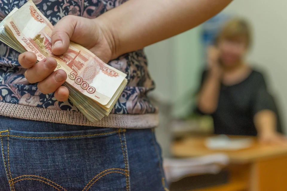 Осужденную с крупной суммой денег задержали сотрудники УФСБ