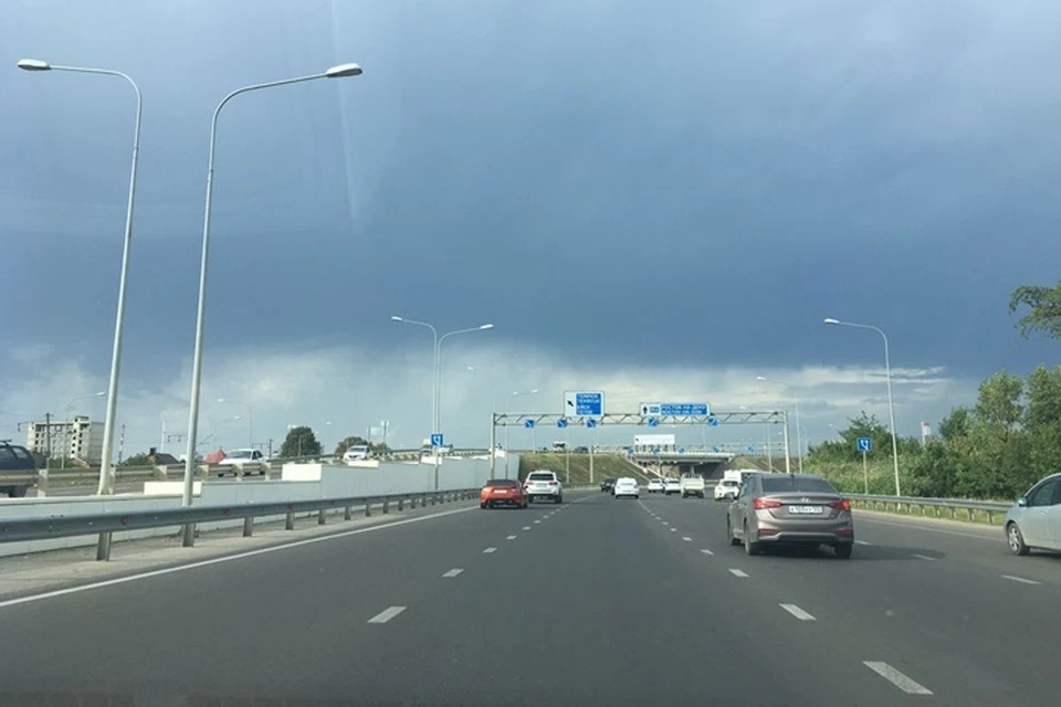 На Краснодар надвигаются дожди
