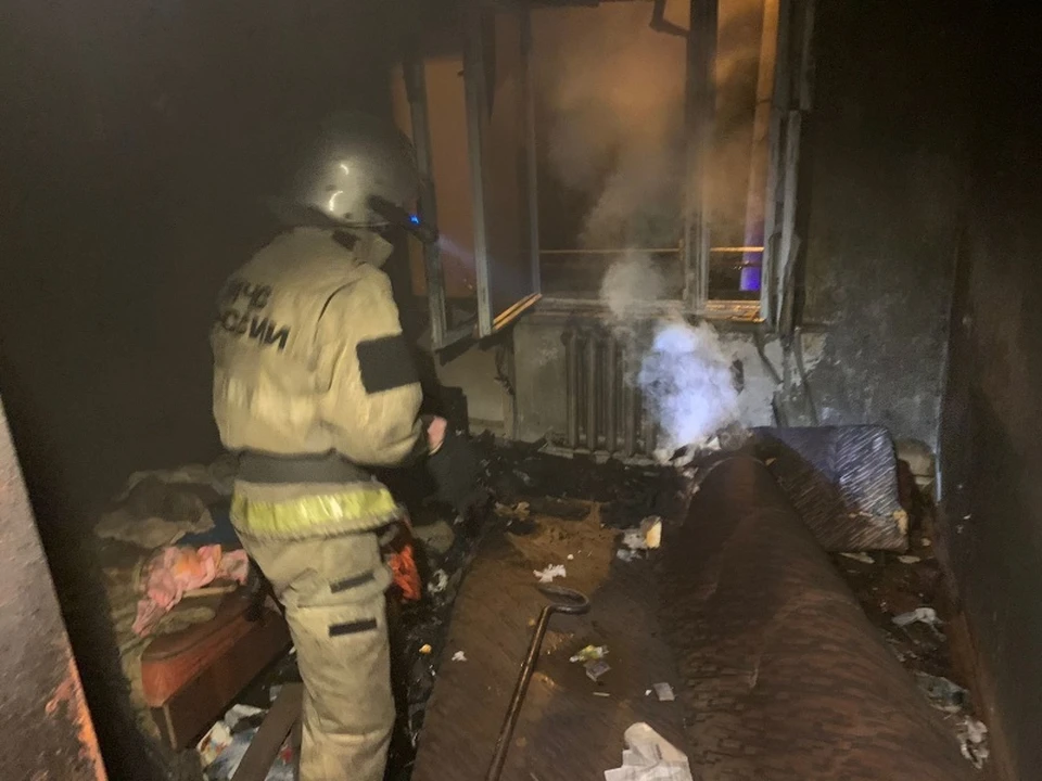 Во время пожара в Узловском районе Тульской области погибла 76-летняя женщина