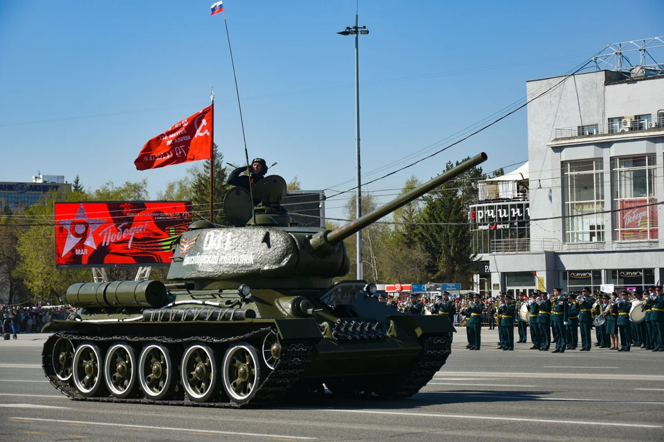 День Победы в Новосибирске отметят парадом и салютом.