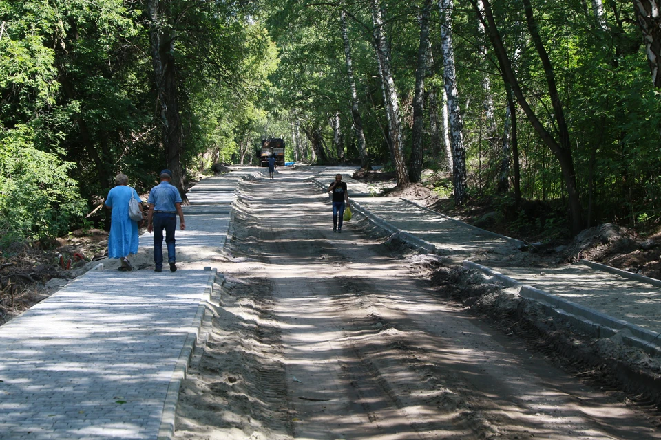 Фото парка юбилейный барнаул