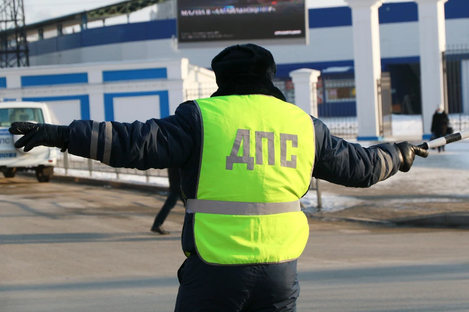 Полицейские проводят проверку