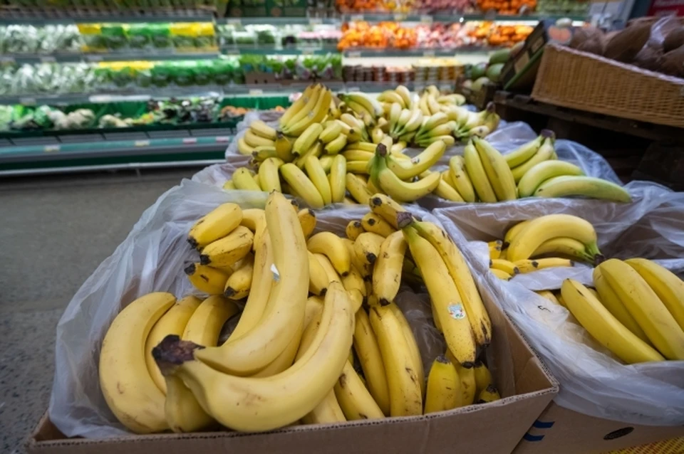 Средняя цена бананов - 121 рубль за килограмм