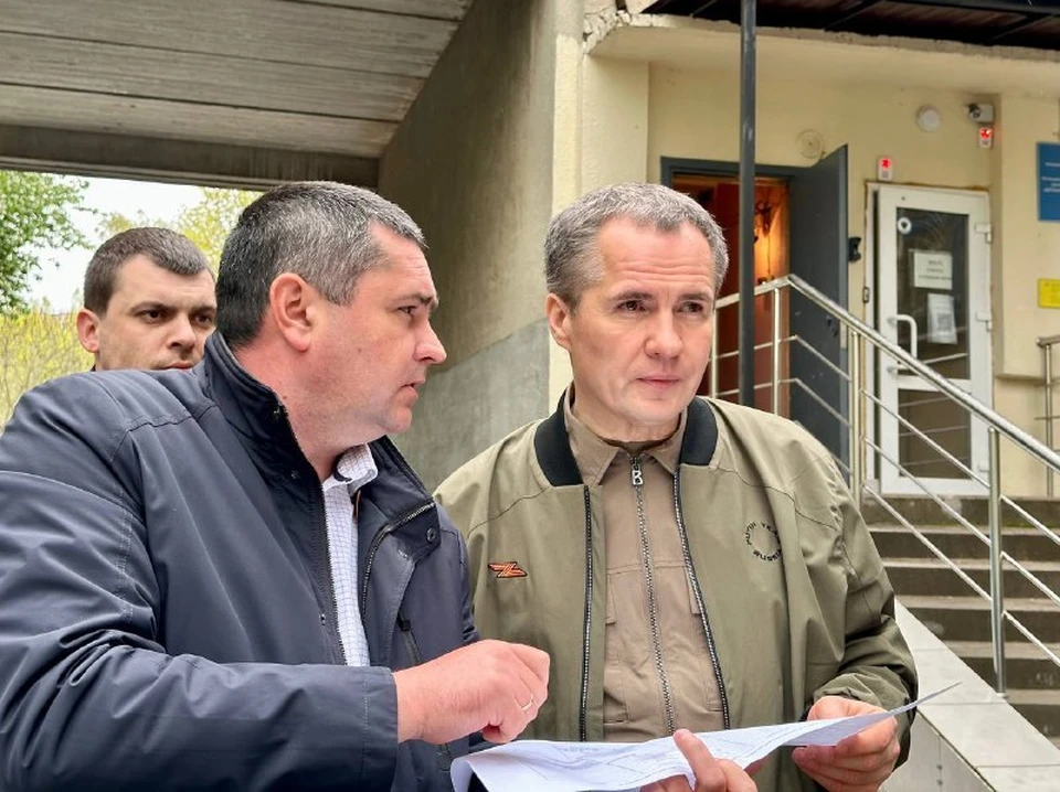 Вячеслав Гладков провел выездное совещание на месте ЧП, произошедшего 20 апреля.